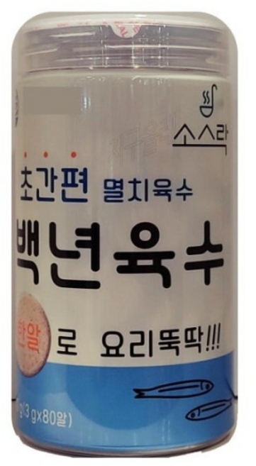 소스락 백년육수 멸치육수 사골육수, 240g, 1개