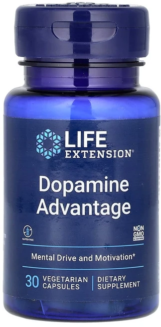 라이프 익스텐션 도파민 어드밴티지 베지 캡슐 30정, 1개 - 쿠팡