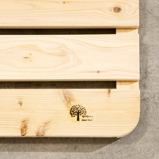 인테리어레시피 루체 프리미엄 편백나무 침대 프레임 원목 접이식 매트리스 깔판 받침대