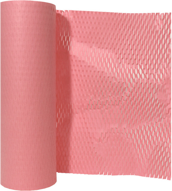 휴크래프트 버블 종이 완충재 종이 완충 포장지 크라프트 뽁뽁이, 1개