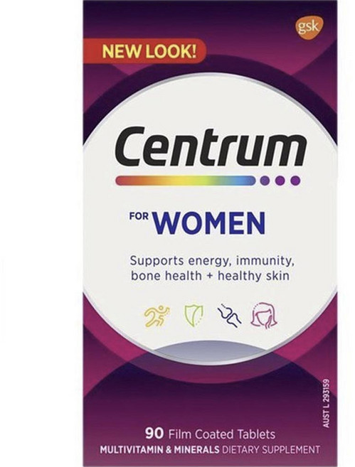 Centrum 善存 女性綜合維他命錠, 1罐, 90顆