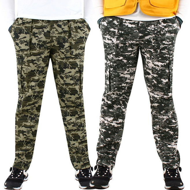 2장 [더빅보스] 여름용 남성 BB-BS 핸썸 카모 건빵 팬츠 _ 남자 기본 데일리 작업복 현장 일바지 근무복 빅사이즈 B1654