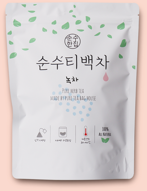 순수한집 국산 녹차 티백, 1g, 50개입, 1개