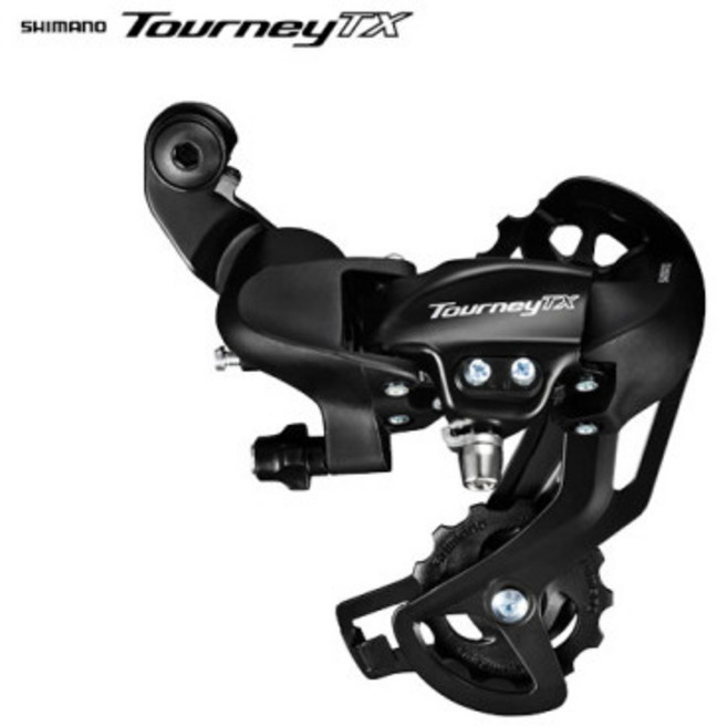 시마노 RD-TX800 투어니 8단 뒷변속기, 블랙, 1개