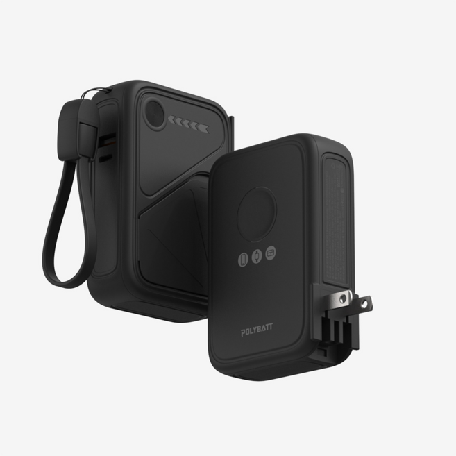 POLYBATT X3 固態行動電源 10000mAh BSMI CCC認證 曜石黑, POLYBATT X3 防爆固態行動電源