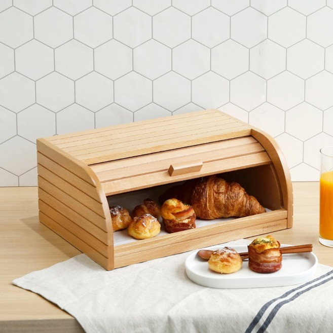 너도밤나무 브레드박스, 1개