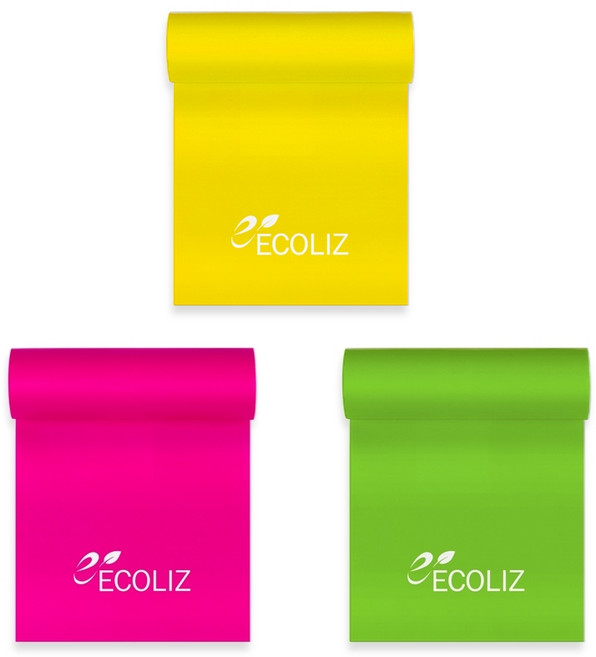 에코리즈 라텍스밴드, 1세트, 3종