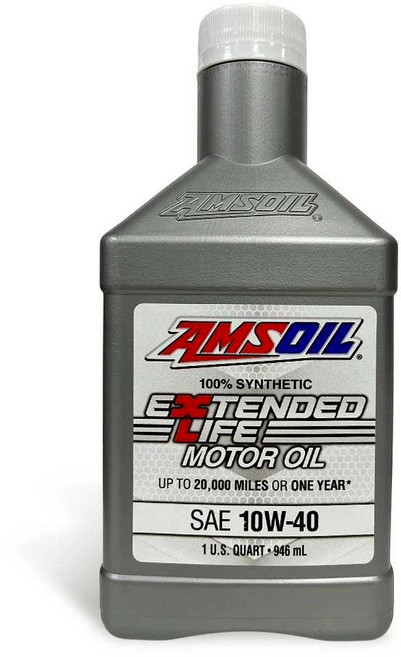 AMSOIL 全合成長效機油 卓越引擎保護 延長引擎壽命, 946ml, 10w40, 1個