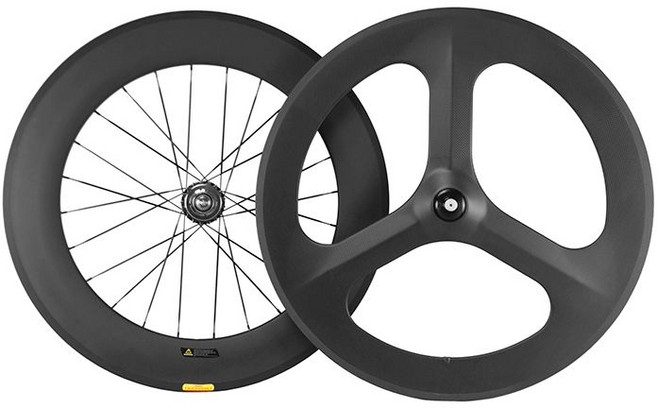 88림 픽시휠 카본휠 자전거 앞바퀴 휠셋 클린처 88mm, 1개