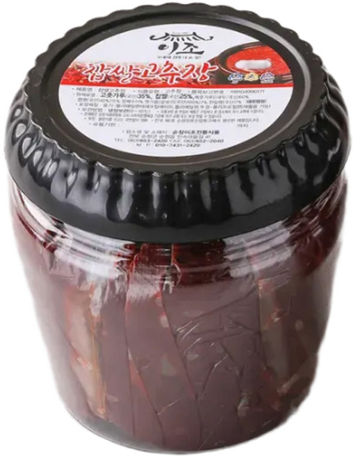 순창이조전통식품 찹쌀고추장 1kg, 1개