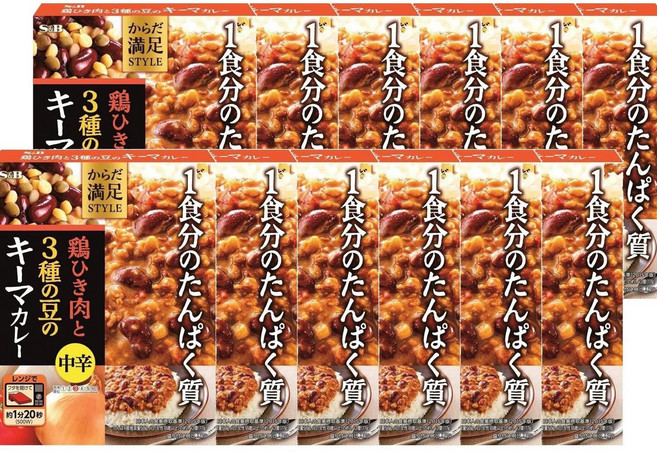 에스비 치킨 키마 카레 중간 매운맛, 180g, 12개