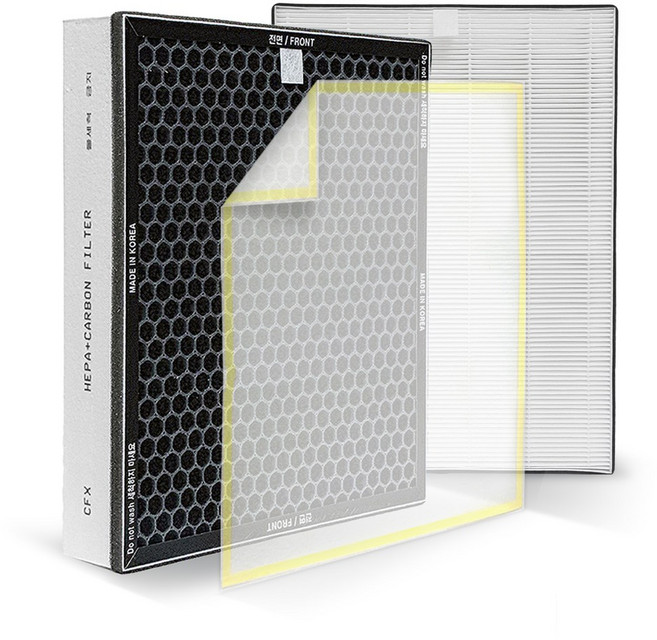 환경필터 삼성 CFX-D100D 공기청정기 호환 필터 헤파+탈취+필터세이퍼 블루스카이 5000, D100D(골드), 1개