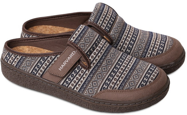 하버드슈즈 네옴 자카드 뮬 클래식 블로퍼