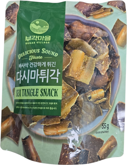 부각마을 다시마튀각, 4개, 55g