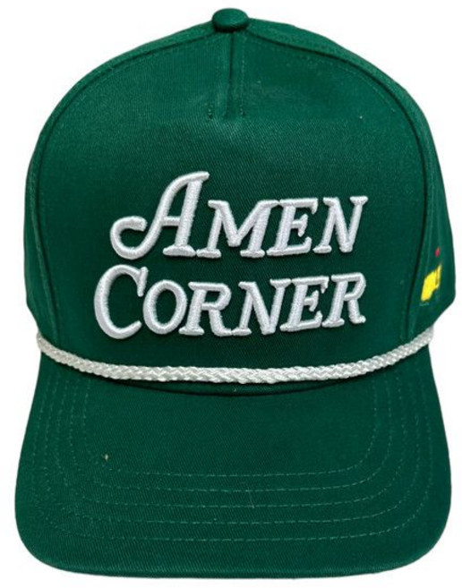 Masters 마스터즈 어거스타 골프모자 Masters Green Amen Corner, 1개