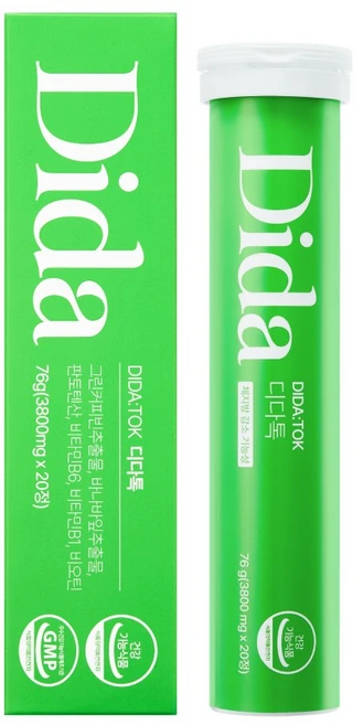 디다 디다톡 체지방 감소 발포 다이어트 건강기능식품, 1박스, 20정 - 쿠팡