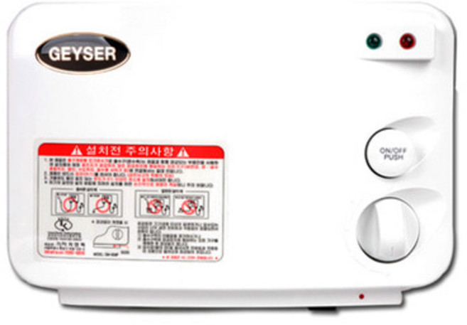 가이저 순간 전기 온수기 SW-004P 샤워용 국내생산, 1개