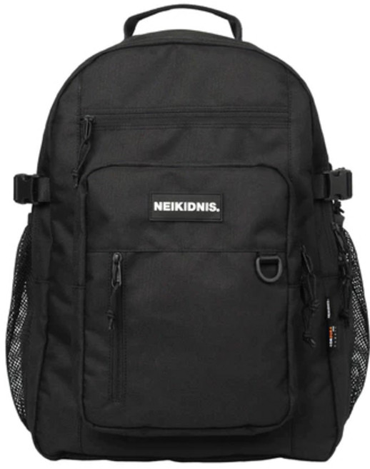 NEIKIDNIS Absolute Backpack 後背包 男女同款學生書包, 基礎款-黑色
