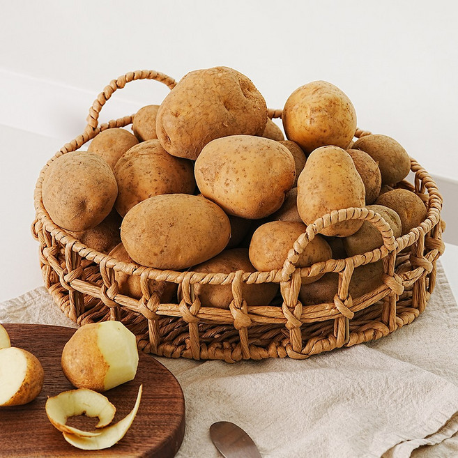 프레스코G 포슬포슬 국내산 흙 햇 감자, 1박스, 감자(왕특)1kg