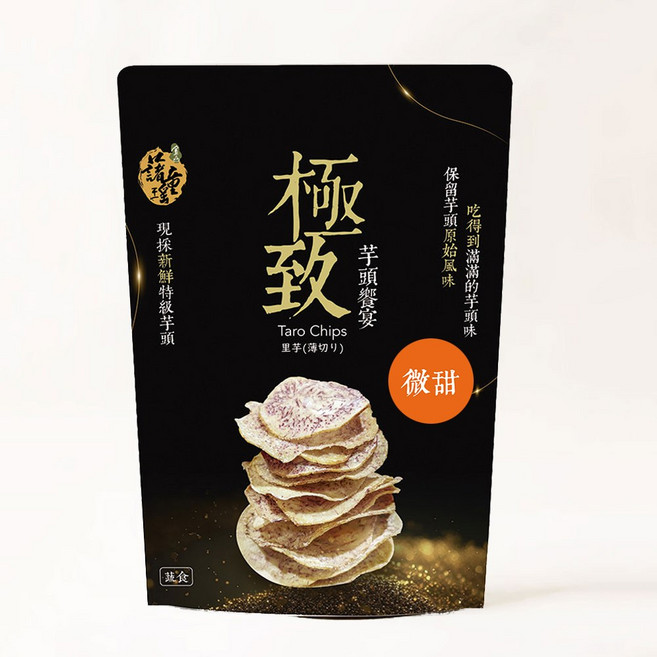 金山藷童瑤 微甜芋頭片, 120g, 1包