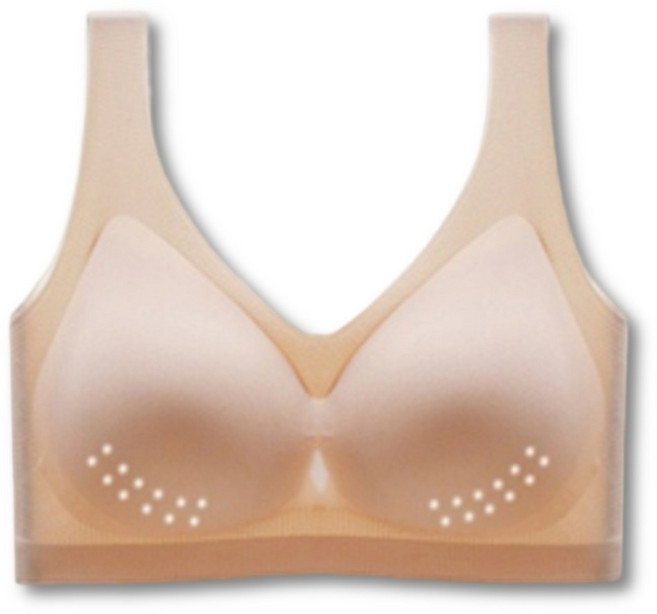 어썸브라 아이스실크 쿨링 에어메쉬 빅사이즈 노와이어 심리스 브라