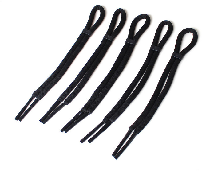 워터 스포츠 부력 밴드 물에 뜨는 안경줄 선글라스 분실방지 스트랩 플로팅리테이너 5개, 블랙, 1세트