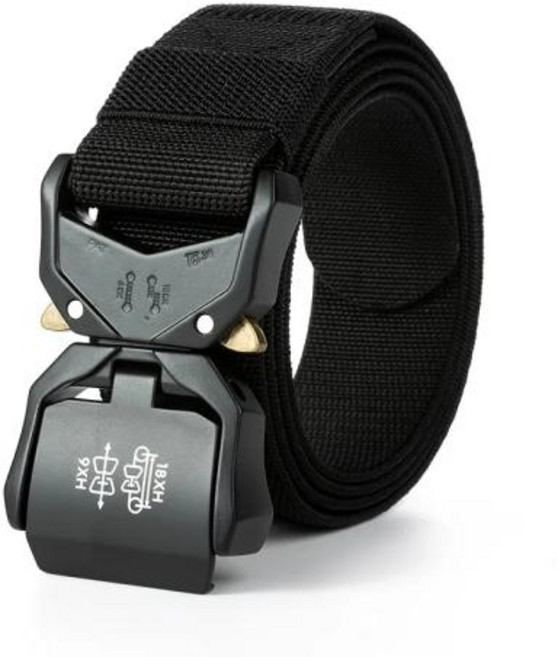 아웃도어 벨트 야외 퀵릴리즈 탄성 버클 캐주얼 툴링 훈련 남성용 바지 신제품, 1개