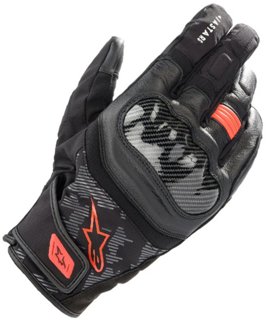 알파인스타 장갑 SMX Z DRYSTAR BLACK RED FLUO, XL