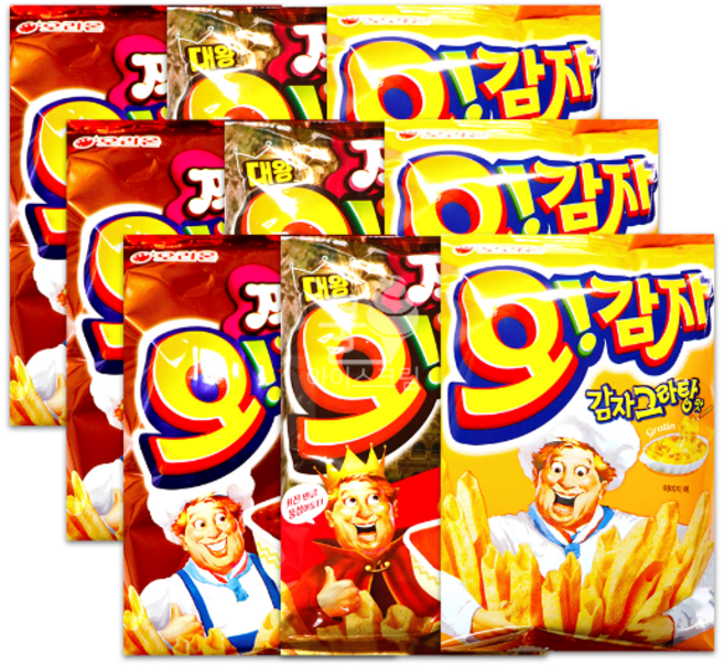 오감자 3종 세트, 1개