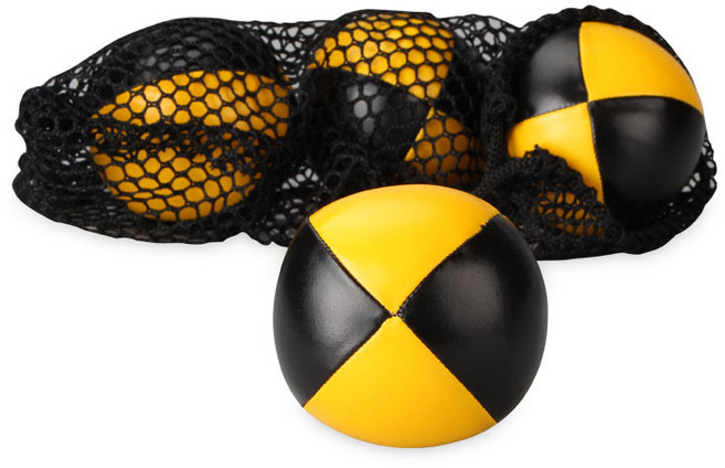 저글링공 3개입 1세트 고급형 수행평가 준비물 취미용 연습용 서커스, 검노(3개1세트), 1개