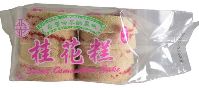 名隆食品 桂花糕, 200g, 3個