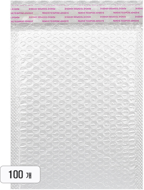 벨레스 충격방지 안전봉투 에어캡 화이트, 100개