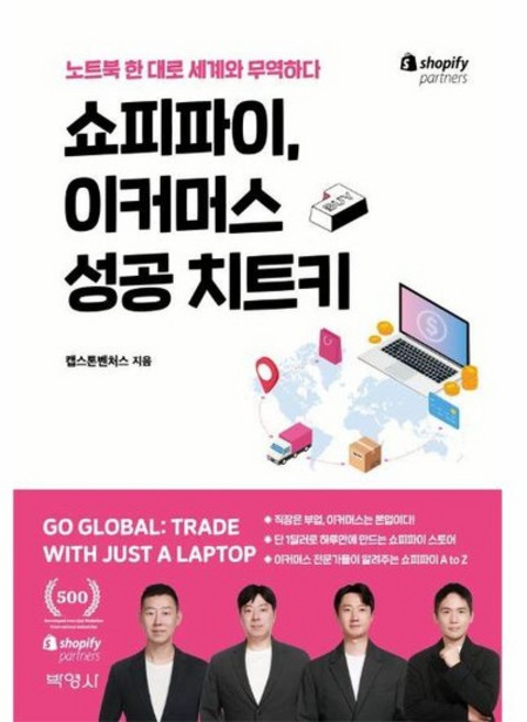 쇼피파이 이커머스 성공 치트키 - 노트북 한 대로 세계와 무역하다, 상품명