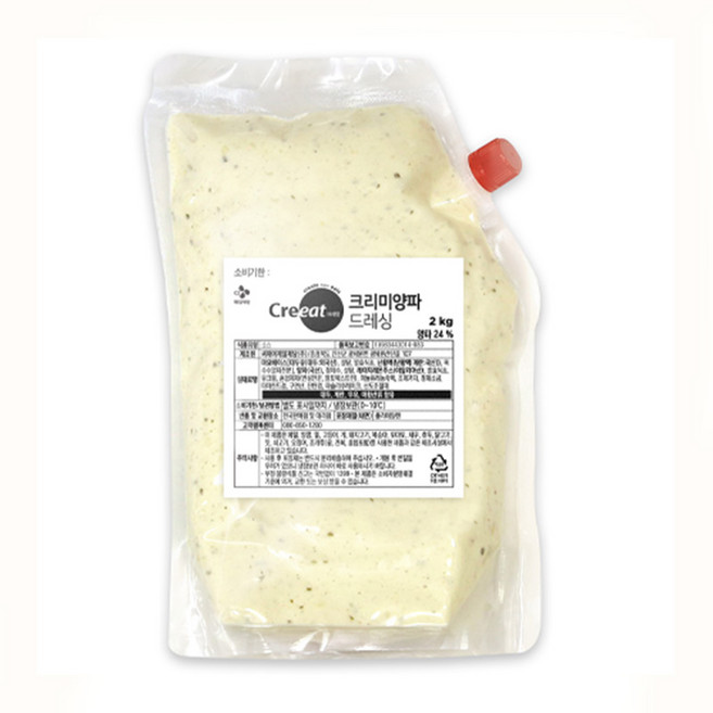 CJ 제일제당 크레잇 크리미양파드레싱 2kg, 3개