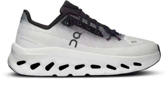 온러닝클라우드틸트 남녀공용 런닝화 마라톤화 6 컬러 (증정품 수납백), 290, CLOUTTILT BLACK IVORY