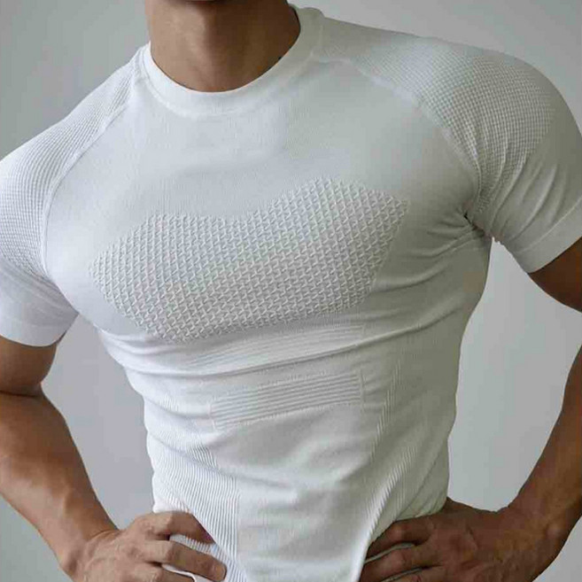 남성 짐웨어 머슬핏반팔티 헬스 운동 쫄티 프리미엄스판원단