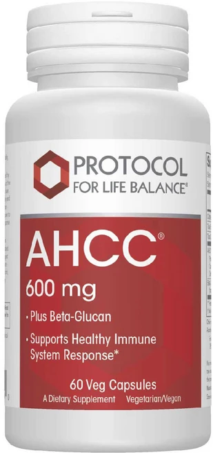 프로토콜포라이프밸런스 AHCC 600mg 베지 캡슐, 1개, 60정 - 쿠팡