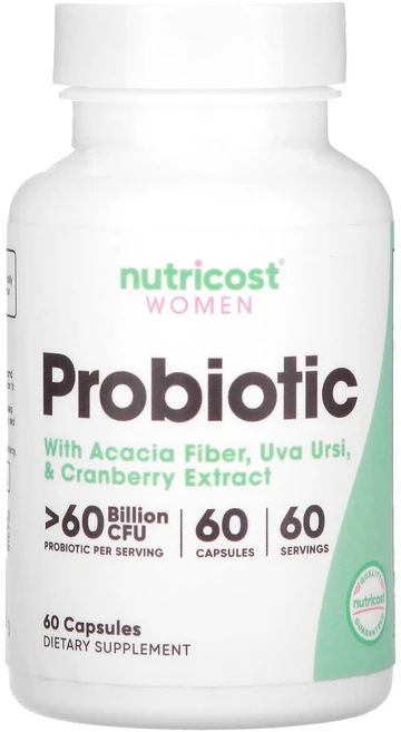 Nutricost 여성 프로바이오틱 600억CFU 캡슐 60정, Nutricost 여성 프로바이오틱..., 1개 - 쿠팡