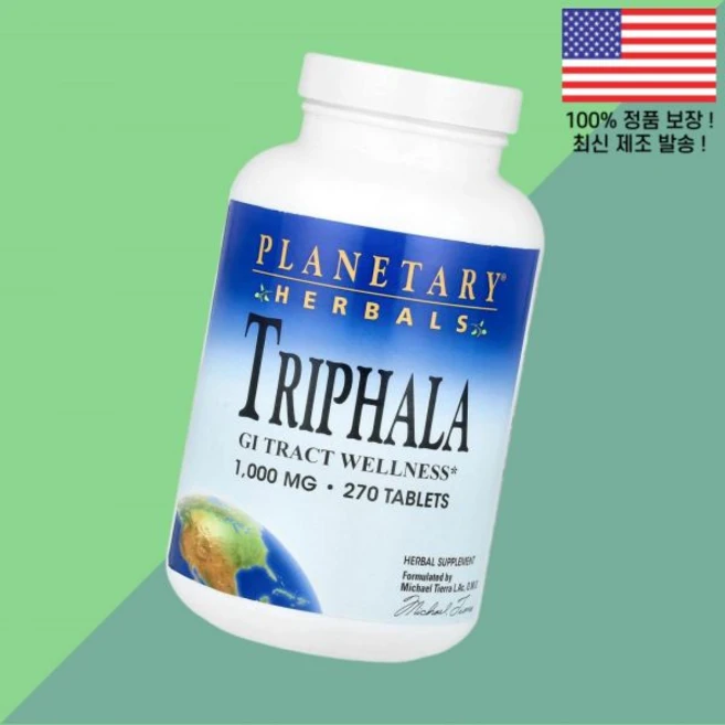 플래니터리 허브 트리팔라 270정 Planetary Herbals Triphala 270 Tablets, 1 - 쿠팡