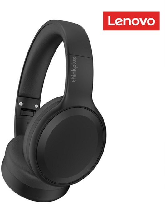 정품 레노버 TH30 무선 헤드폰 블루투스 이어폰 50 접이식 헤드셋 스포츠 헤드폰 게임용 폰 블루투스 이어버드, [03] TH30 Black, 3.TH30 Black, 03 TH30 Black