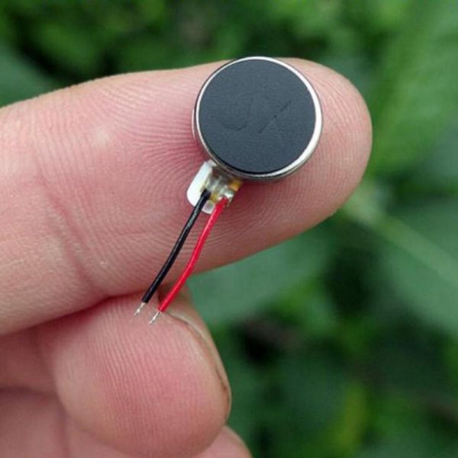 1PCS 10x2.7mm 미니 진동 모터 DC3V-5V 플랫 동전 버튼 유형 마이크로 DC, 1개