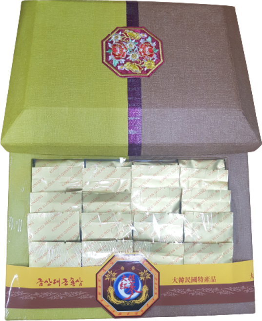 고려홍삼절편 400g 바구니 포장 / 몸에 좋고 맛도 좋은 홍삼 선물세트 결혼 답례품, 1세트