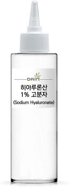 히아루론산1% 고분자(Sodium Hyaluronate), 100ml, 1개