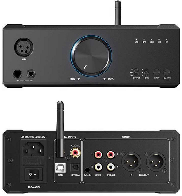 fiiok17 피오 FiiO K17 헤드폰 앰프, K9 선루프+LD-LT1 (애플)