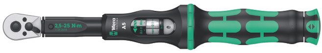 WERA 토크렌치모음, A5 1/4"양용토크렌치_05075604001, 1개