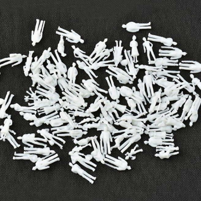 1대100 스케일 사람 모형 미니 피규어 건축모형 인간 장식