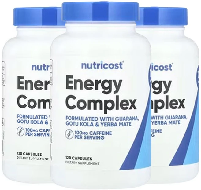 뉴트리코스트 에너지 복합체 120캡슐, 3개, 120정 - 쿠팡