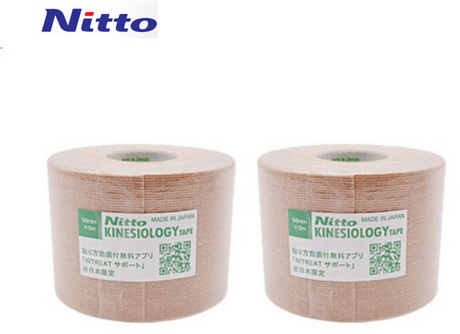 일본수입 니또텐코 키네시올로지 테이핑테이프 5cmx5m, 2개