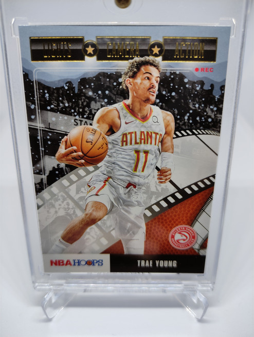 2019 Hoops LCA Winter 트레이 영 Trae Young NBA 농구 카드, 1개