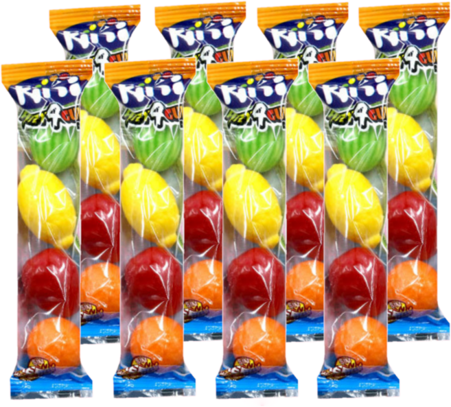 피니 피지 과일모양껌, 20g, 8개